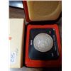 1871-1971 Canadian British Columbia Silver dollar in original black case,1-Canadian Silver dollar