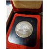 Image 2 : 1871-1971 Canadian British Columbia Silver dollar in original black case,1-Canadian Silver dollar