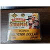 Image 1 : Calgary Stampede Souvenir Dollar 1986 5-Pak all 5 mint marks,1-souvenir book of coins