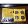 Image 2 : 4-Red River Dollar 1976 Complete set all 4 mint marks,1-souvenir book of coins