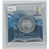 Image 1 : 2014 FIFA World Cup Brazil 1/2oz Silver Proof Coin 99.9% Pure Silver (1/2 Troy ounce of 99.9 Silver)