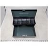 Image 2 : Green Metal cash box,1-cash box