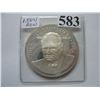 Image 1 : 1974 CAYMAN ISLANDS SILVER 25 DOLLARS - CHURCHILL - 1.5271 OZ Silver Content
