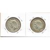 Image 2 : 1952 CANADIAN SILVER 50 CENT PIECES (2) - Narrow Date & Wide Date Types
