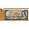 Image 1 : 1954 BANK OF CANADA - $50.00 BANKNOTE - Almost Uncirculated