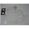 Image 3 : LARGE LOT of GENTLY USED COIN CAPSULES (60) & YEAR SET HOLDERS (25)