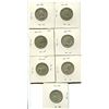 Image 2 : 7 Silver Quarters