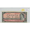 Image 1 : 1954 $2 Modified Portrait, Beattie-Rasminsky signatures. *B/B replacement note. F-15.