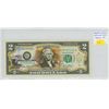 Image 1 : U.S. 2003A $2 with special Grand Canyon National Parks series face. Uncirculated.
