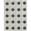 Image 1 : Lot of 20 different Canadian Victorian large cents