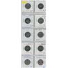 Lot of 10 Collector 25 cents: 1974 PL, 1977 PL, 1995 Proof; 1998W PL, 2000 Wisdom PL, 2000 Legacy PL