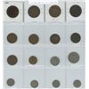 Image 2 : Lot of 16 different British coins 1904 – 1951 including pennies, half pennies, 2 shilling, shilling,