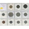 Image 1 : Lot of 11 different coins from Jamaica including 3 from 1942.