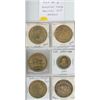 Image 1 : Lot of 6 Hawaiian Trade Dollars and Medals