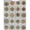 Image 2 : Lot of 20 different Wooden Nickels including Masonic Temple, One Glass of Beer, and Pike’s Peak or B