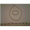 Image 1 : Pearl necklace 20" and stretch bracelet