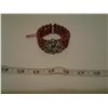 Image 1 : sparkly orange bracelet - Peace, the foremost joy