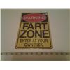 Image 1 : Tin Sign - Fart Zone
