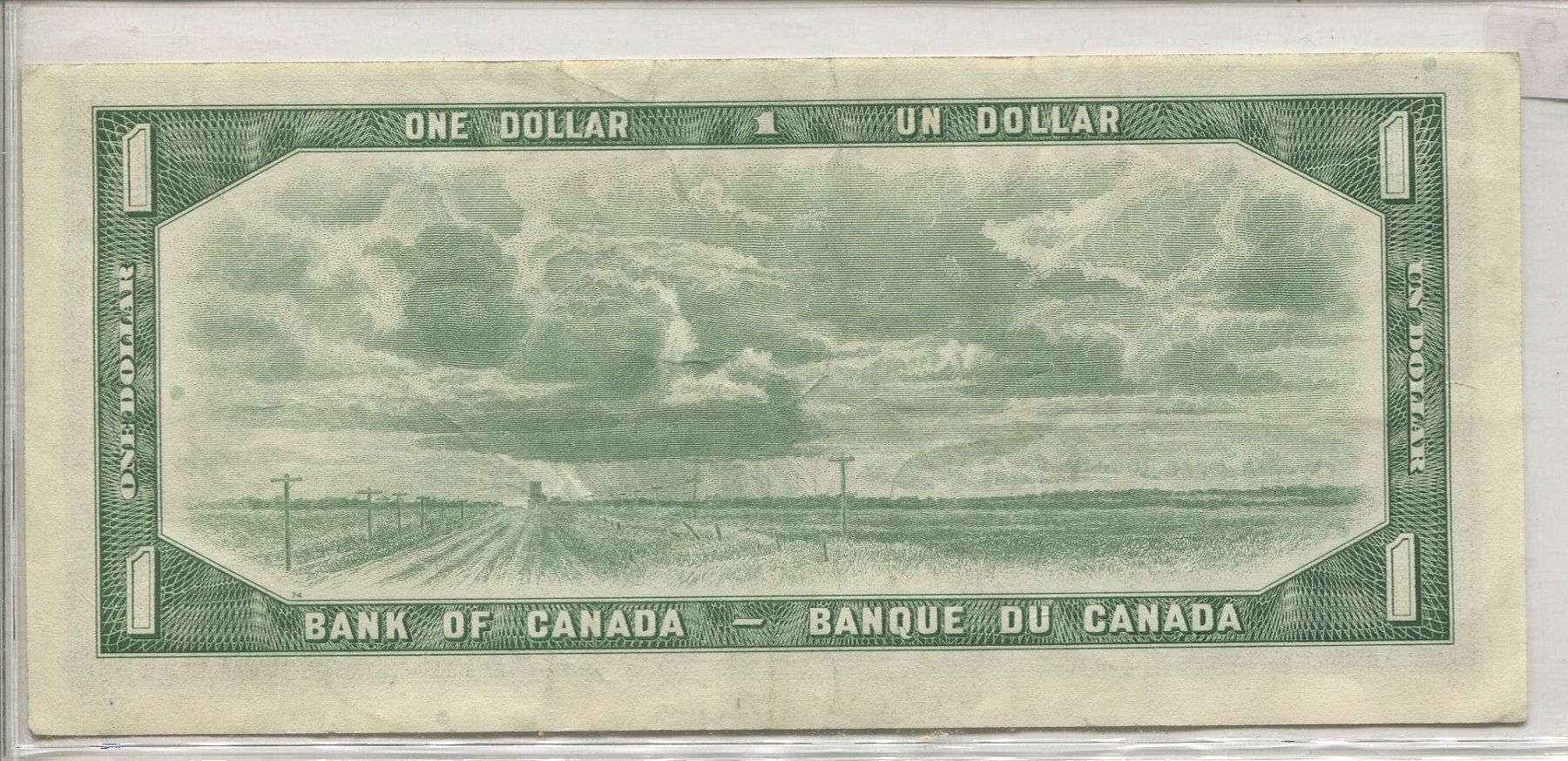 1954 Dollar Bill With Asterisk