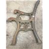 Image 3 : TWO CAST GARDEN BENCH ENDS
