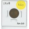 Image 1 : 1928 CANADIAN ONE CENT PIECE