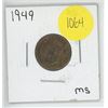 Image 1 : 1949 CANADIAN ONE CENT PIECE