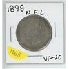 Image 1 : 1898 NEWFOUNDLAND FIFTY CENT PIECE