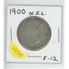 Image 1 : 1900 NEWFOUNDLAND FIFTY CENT PIECE