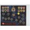 Image 1 : CANADA 125 QUARTER SET