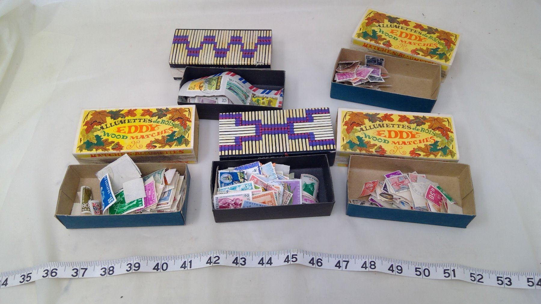 BOXES OF STAMPS