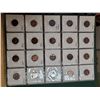 Image 4 : Lot of 80 different small cents 1920 – 1998 including the elusive 1922, 1923, 1924, 1925 and 1926. N