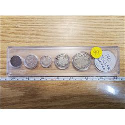 1929 5-piece Year Set. Please note there was no silver dollar issued until 1935.