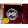 Image 3 : 1988 Proof Saint-Maurice Ironworks silver dollar commemorating the 250th anniversary of Canada’s fir