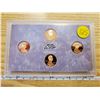 Image 1 : U.S. 2009S 4-piece Abraham Lincoln Bicentennial Proof cent set including Birth and Early Childhood, 