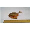 Image 2 : TAXIDERMY PIHRANA FISH FROM VENEZUELA. 6" LONG 4" HIGH VERY INTERESTING, LOOK IN OPEN JAWS AT MY TOO