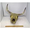 Image 1 : LONGHORN CATTLE SKULL - 18" X 21"