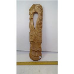 SEAHORSE WOOD CARVING - 18"