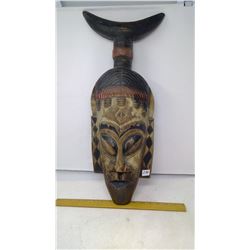 WOOD CARVED MASK - 24"