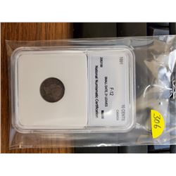 1891 VICTORIA 10 CENTS