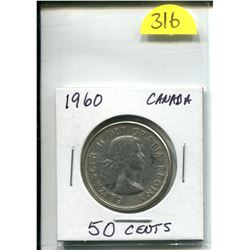 1960 ELIZABETH 50 CENTS