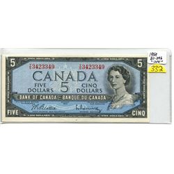 1954 FIVE DOLLAR NOTE