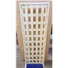 Image 3 : LATTICE PLANTER- 16 1/2" x 14" x 57 1/4" *HAND CRAFTED BY GORDON BRAATEN*