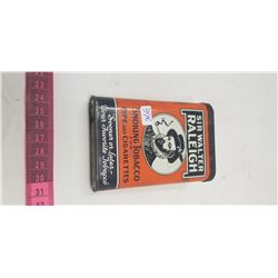 Sir Walter Raleigh pocket size tobacco tin