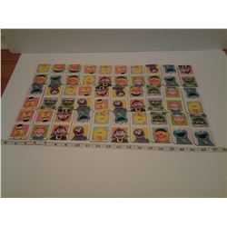 VINTAGE SESAME STREET DOMINOES MATCHING CARD GAME (30)