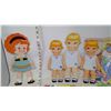 Image 2 : VINTAGE PAPER DOLLS + CLOTHES