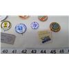 Image 2 : ASSORTED LOT - BOTTLE CAPS, PINS, ETC