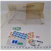 Image 1 : LOT OF STAMPS, MAP, ETC.