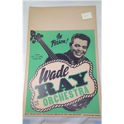 WADE RAY POSTER
