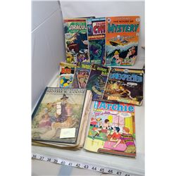 MOTHER GOOSE BOOK AND ASSORTED COMICS