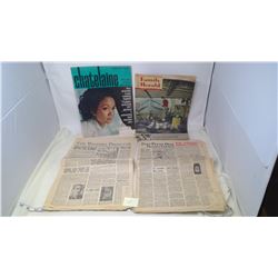 WWII NEWSPAPERS, ETC.